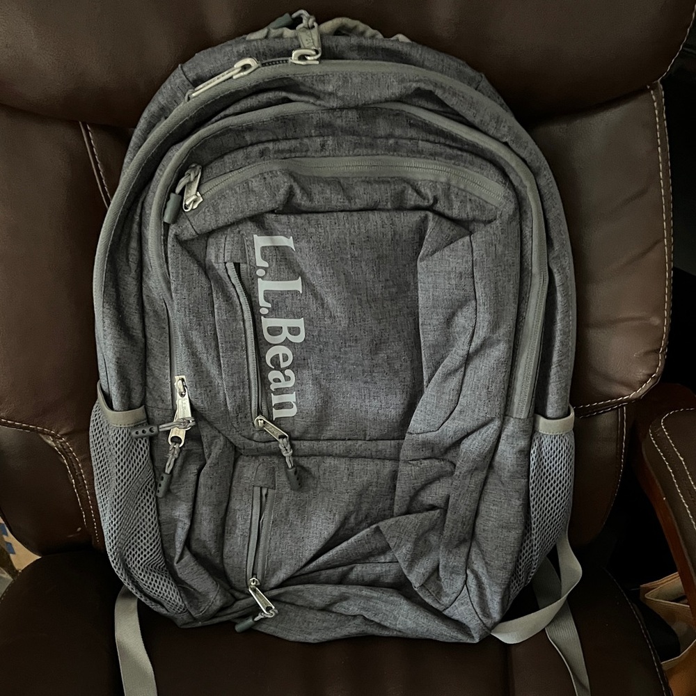 L.L. Bean Gray Men's Backpack